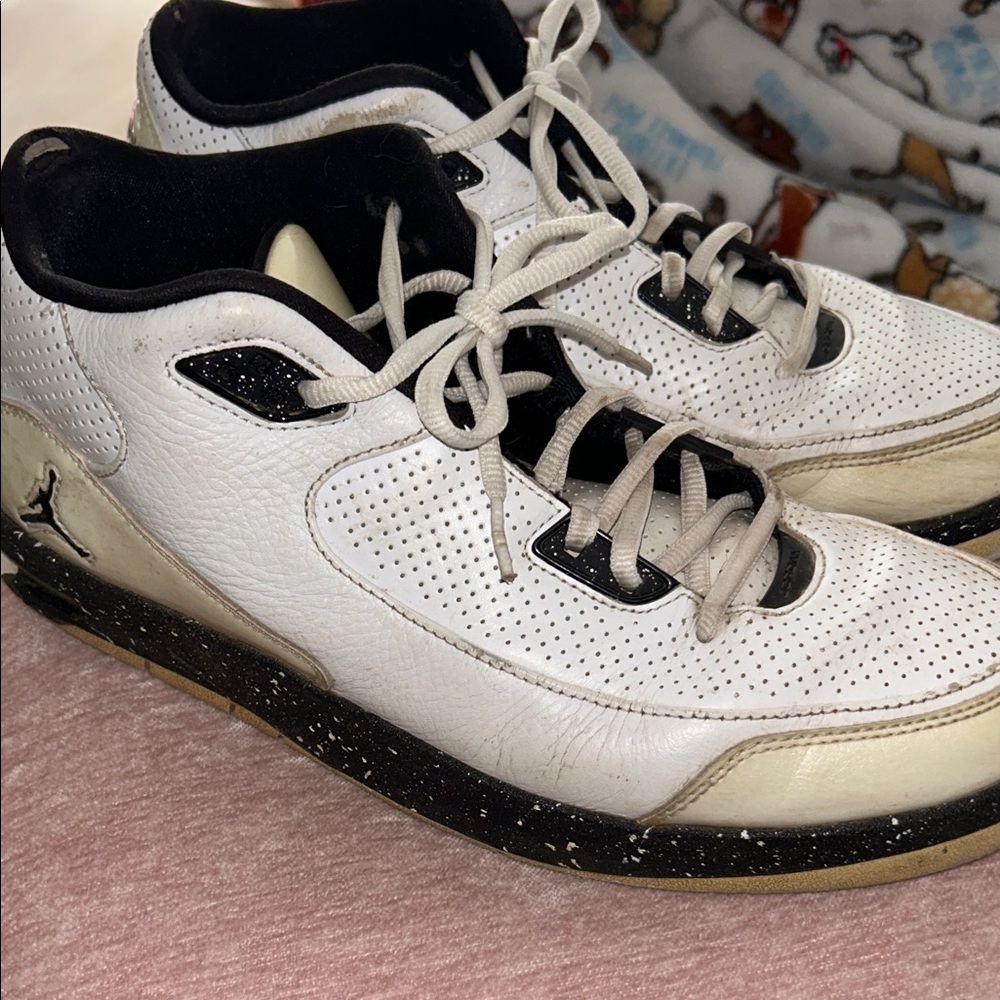 NIKE JORDAN AFTER GAME black white 10.5